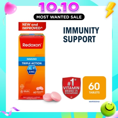 REDOXON Immuno Triple Action Chewable Tablet 60s image