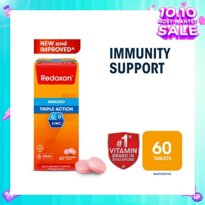 REDOXON Immuno Triple Action Chewable Tablet 60s