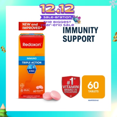 REDOXON Immuno Triple Action Chewable Tablet 60s