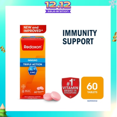 REDOXON Immuno Triple Action Chewable Tablet 60s