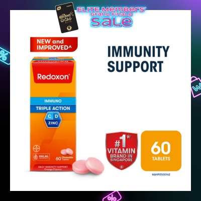 REDOXON Immuno Triple Action Chewable Tablet 60s
