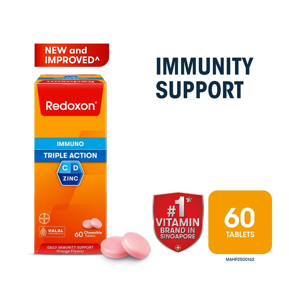 Immuno Triple Action Chewable Tablet 60s