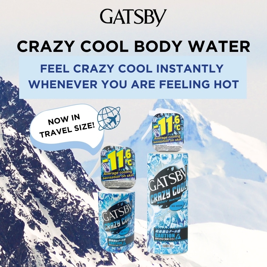 Crazy Cool Body Water Ice Ocean Travel Size 50ml