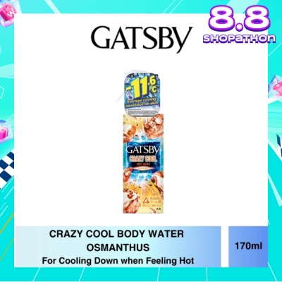GATSBY Crazy Cool Body Water Osmanthus 170ml
