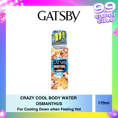 GATSBY Crazy Cool Body Water Osmanthus 170ml