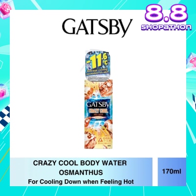 GATSBY Crazy Cool Body Water Osmanthus 170ml