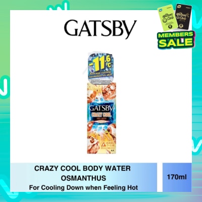 GATSBY Crazy Cool Body Water Osmanthus 170ml