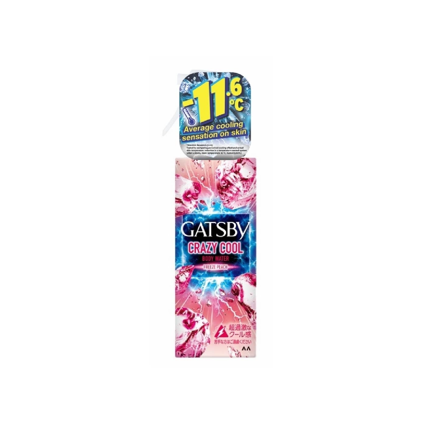 Crazy Cool Body Water Freeze Peach 170ml