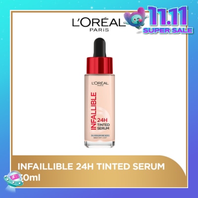 L'OREAL PARIS MAKEUP Infalliable 24H Tinted Serum  0.5-2 Very Light 30ml