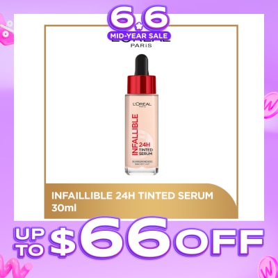 L'OREAL PARIS MAKEUP - Infalliable 24H Tinted Serum 0.5-2 Very Light 30ml