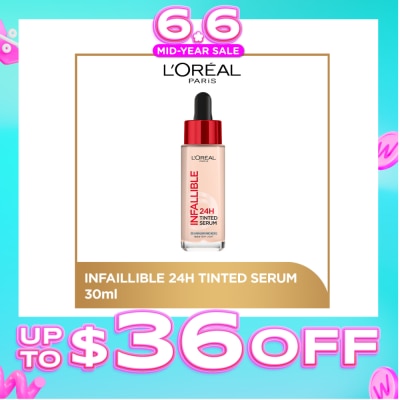 L'OREAL PARIS MAKEUP - Infalliable 24H Tinted Serum  0.5-2 Very Light 30ml