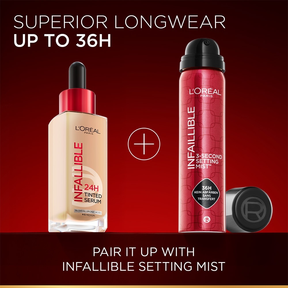 Infalliable 24H Tinted Serum  1-2 Rosy Light 30ml