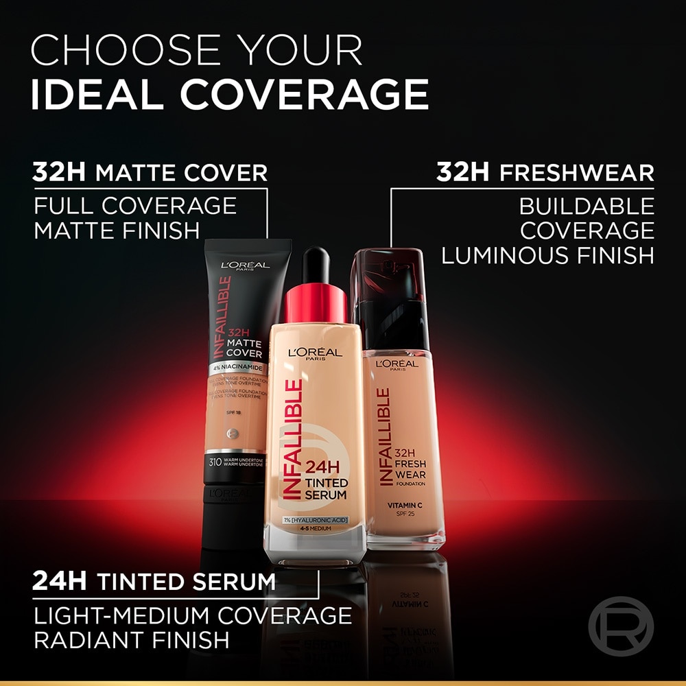 Infalliable 24H Tinted Serum  1-2 Rosy Light 30ml