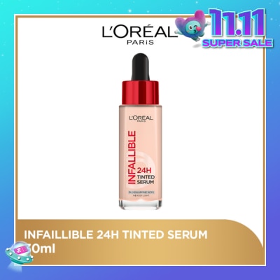 L'OREAL PARIS MAKEUP Infalliable 24H Tinted Serum  1-2 Rosy Light 30ml