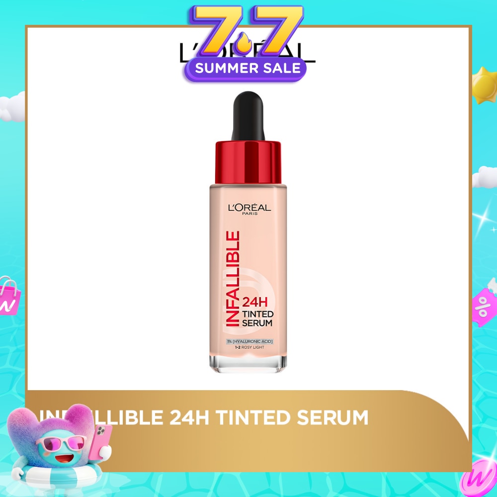 Infalliable 24H Tinted Serum 1-2 Rosy Light 30ml