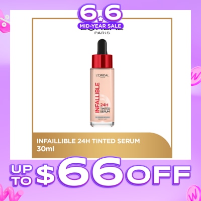 L'OREAL PARIS MAKEUP - Infalliable 24H Tinted Serum 1-2 Rosy Light 30ml