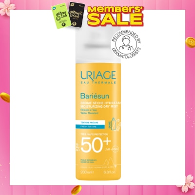 URIAGE Bariesun Dry Mist SPF50+ 200ml (Expiry: Sep`2026)