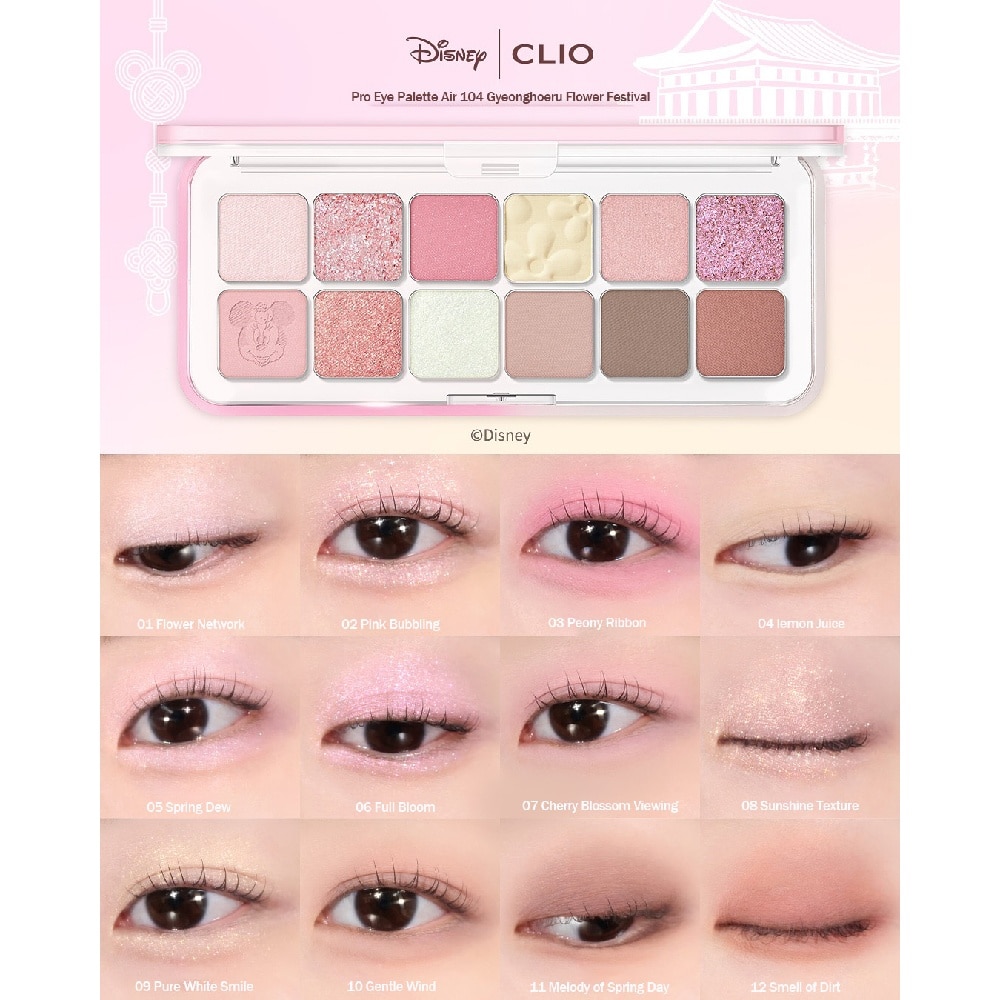 Pro Eye Palette Air 104 Pink Ribbon 7.2g