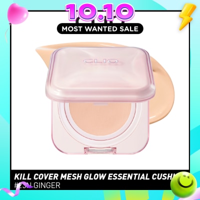 CLIO Kill Cover Mesh Glow Essential Cushion 23N Ginger 15g + 15g Refill image