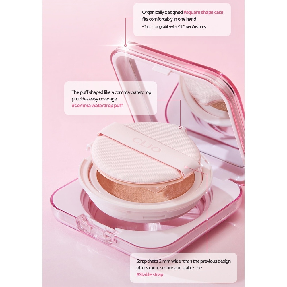Kill Cover Mesh Glow Essential Cushion 21N Linen 15g + 15g Refill
