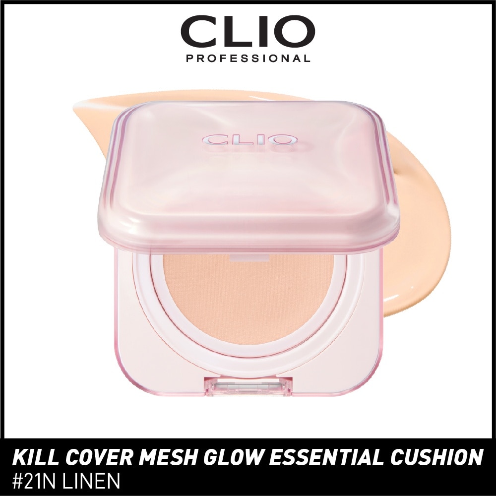 Kill Cover Mesh Glow Essential Cushion 21N Linen 15g + 15g Refill