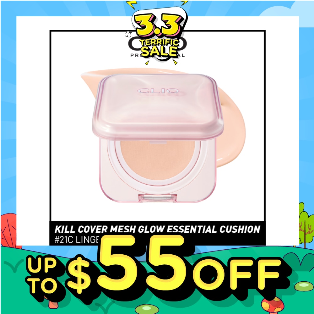 Kill Cover Mesh Glow Essential Cushion 21C Lingerie 15g + 15g Refill