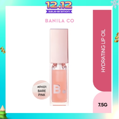 BANILA CO Hydrating Lip Oil Bare Pink 7.5g