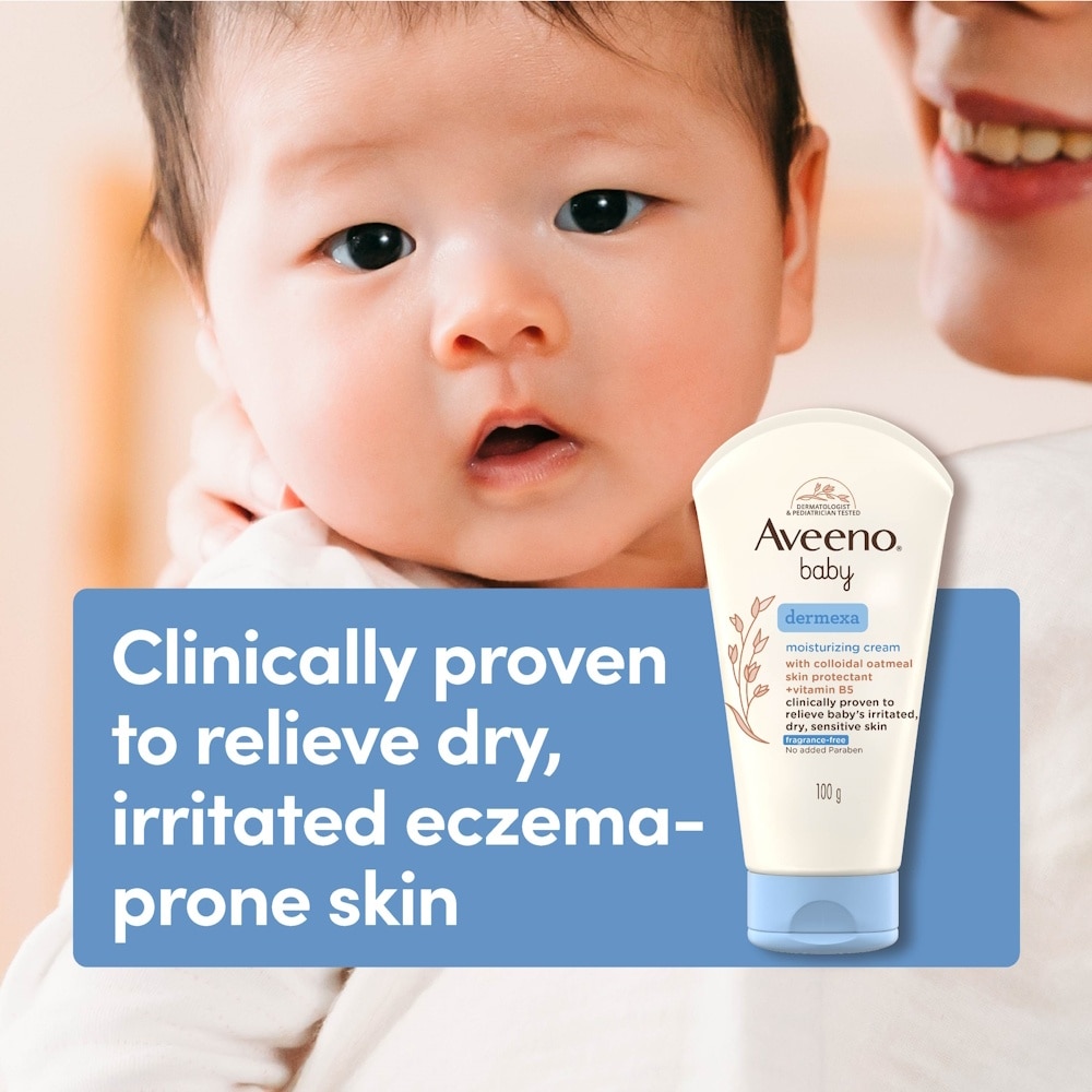Dermexa Moisturizing Cream with Triple Oat Complex and Ceramides (For Eczema Prone Skin) 100g