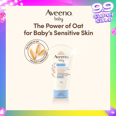 AVEENO BABY Dermexa Moisturizing Cream with Triple Oat Complex and Ceramides (For Eczema Prone Skin) 100g