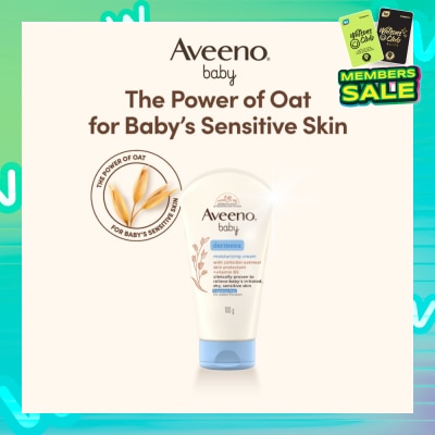 AVEENO BABY Dermexa Moisturizing Cream with Triple Oat Complex and Ceramides (For Eczema Prone Skin) 100g