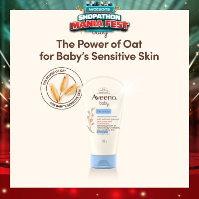 AVEENO BABY - Dermexa Moisturizing Cream with Triple Oat Complex and Ceramides (For Eczema Prone Skin) 100g