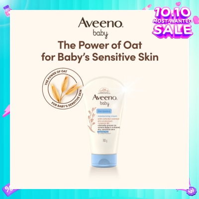 AVEENO BABY Dermexa Moisturizing Cream with Triple Oat Complex and Ceramides (For Eczema Prone Skin) 100g