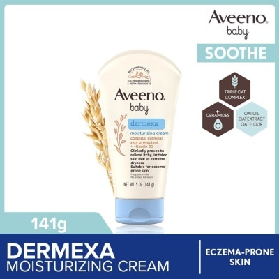 AVEENO BABY Dermexa Moisturizing Cream with Triple Oat Complex and Ceramides (For Eczema Prone Skin) 141g