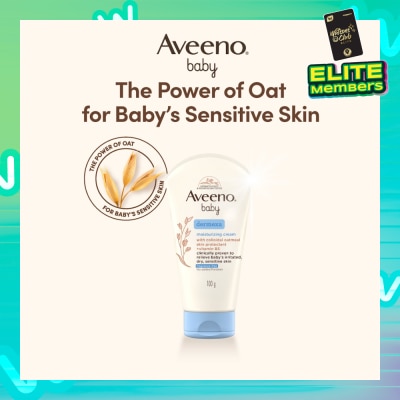 AVEENO BABY Dermexa Moisturizing Cream with Triple Oat Complex and Ceramides (For Eczema Prone Skin) 100g