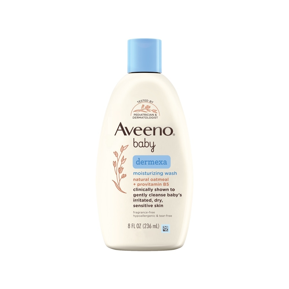 Dermexa Moisturizing Wash with Natural Colloidal Oatmeal and Rich Emollients (For Eczema Prone Skin) 236ml