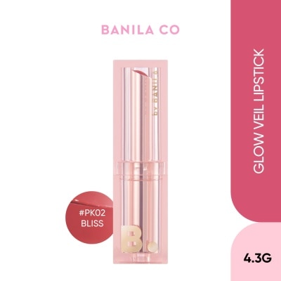 BANILA CO - Glow Veil Lipstick-PK02 Bliss 4.3g