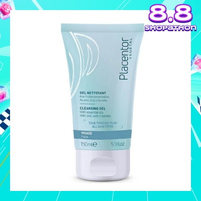 PLACENTOR VEGETAL Cleansing Gel Suitable for All Skin Types (Eliminates Impurities & Excess Sebum) 150ml