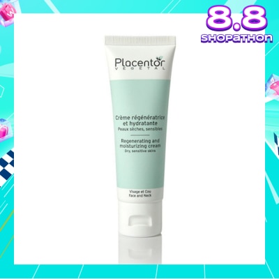 PLACENTOR VEGETAL Vegetal 08 Moisturizing Cream Dry 40ml (Expiry: Feb`2026)