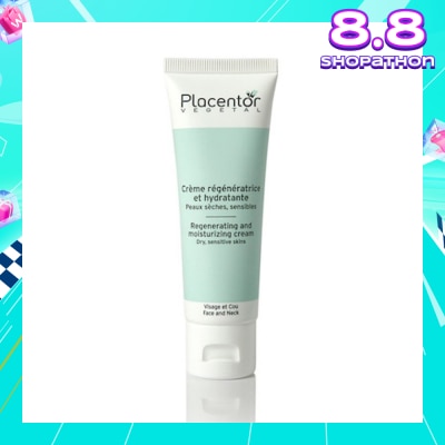 PLACENTOR VEGETAL Vegetal 08 Moisturizing Cream Dry 40ml (Expiry: Feb`2026)