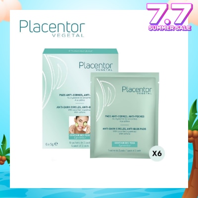 PLACENTOR VEGETAL Anti-Dark Circle Anti-Pouch Pad Sachet 3g x 6s