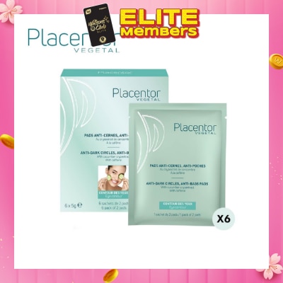 PLACENTOR VEGETAL Anti-Dark Circle Anti-Pouch Pad Sachet 3g x 6s