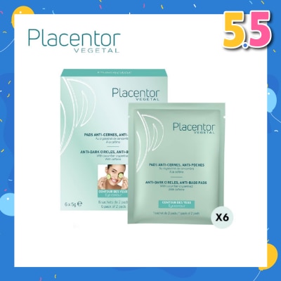 PLACENTOR VEGETAL Anti-Dark Circle Anti-Pouch Pad Sachet 3g x 6s