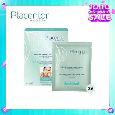 PLACENTOR VEGETAL Anti-Dark Circle Anti-Pouch Pad Sachet 3g x 6s