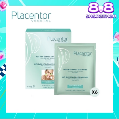 PLACENTOR VEGETAL Anti-Dark Circle Anti-Pouch Pad Sachet 3g x 6s