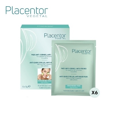 PLACENTOR VEGETAL Anti-Dark Circle Anti-Pouch Pad Sachet 3g x 6s