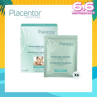 PLACENTOR VEGETAL Anti-Dark Circle Anti-Pouch Pad Sachet 3g x 6s