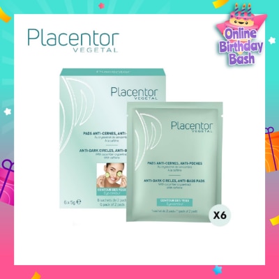 PLACENTOR VEGETAL Anti-Dark Circle Anti-Pouch Pad Sachet 3g x 6s