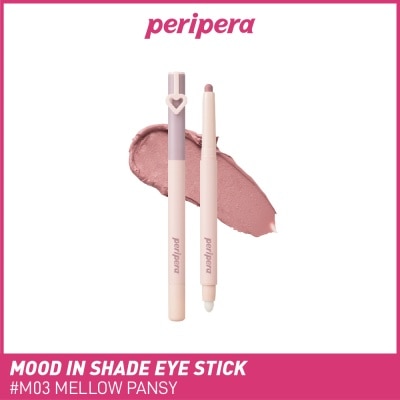 PERIPERA - Mood In Shade Eye Stick M03 Mellow Pansy 0.2g (Expiry: Mar`2027)