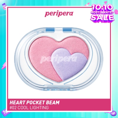 PERIPERA Heart Pocket Beam 002 Cool Lighting 3.3g