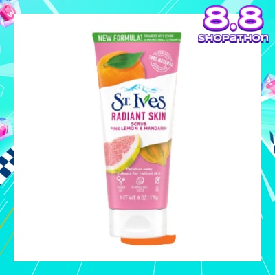 ST IVES ST IVES Radiant Skin Pink Lemon & Mandarin Orange Facial Scrub 170g